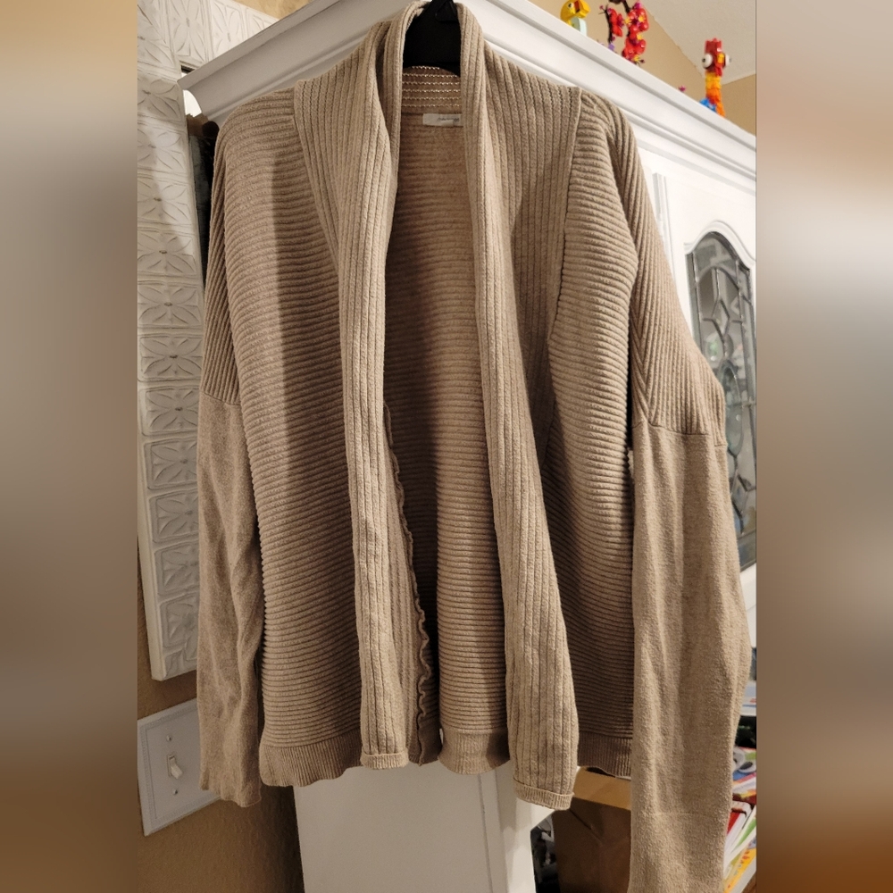 Maurices Tan Women's Cardigan Sweater